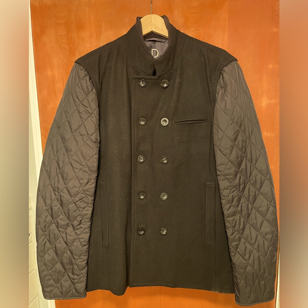 Troy Smith wool blend coat